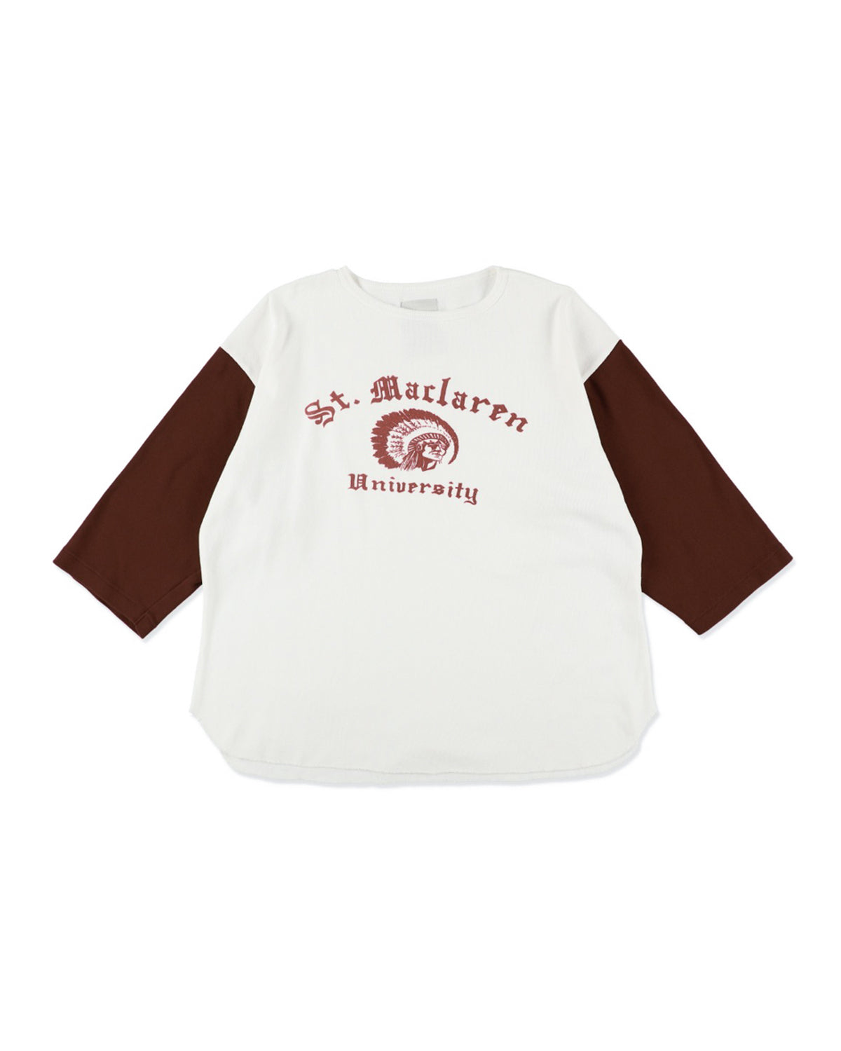 ST.MACLAREN UNIV.BASEBALL TEE