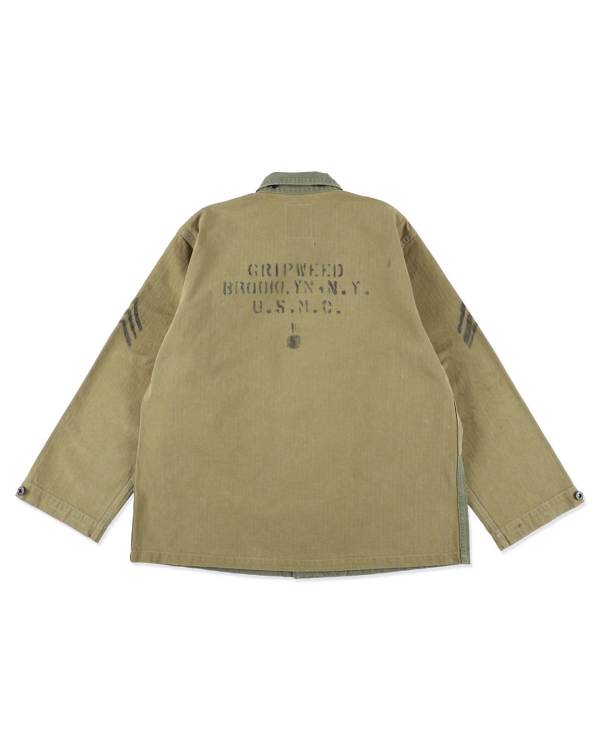 USMC M44 HBT TWO-TONE JACKET AGED