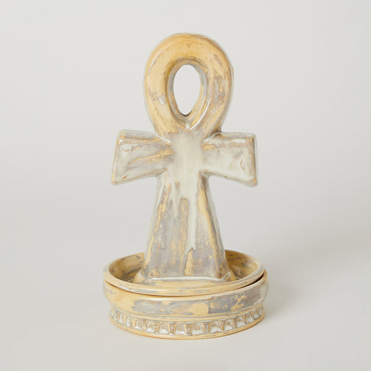 Ankh Incense Holder