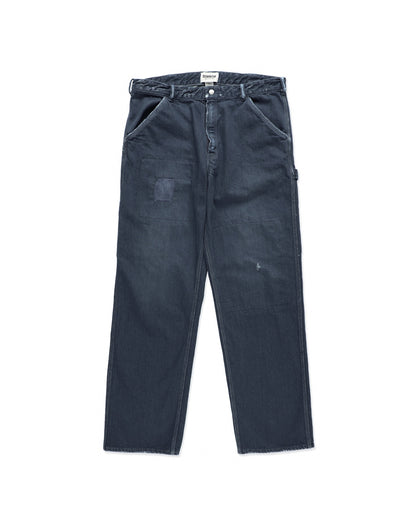 REPAIRED INDIGO PAINTER PANTS