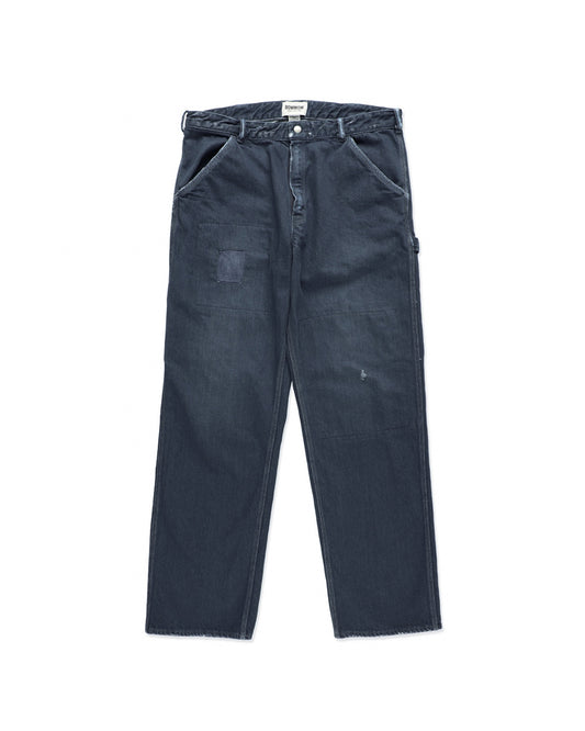 REPAIRED INDIGO PAINTER PANTS