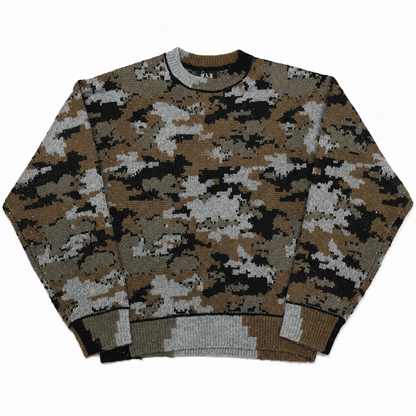 WIK Camo Jacquard Knit