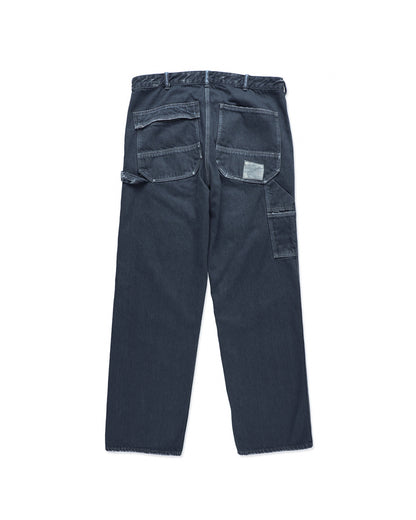 REPAIRED INDIGO PAINTER PANTS