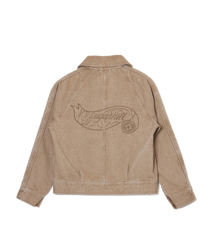 "CS" ZIP LACING JACKET