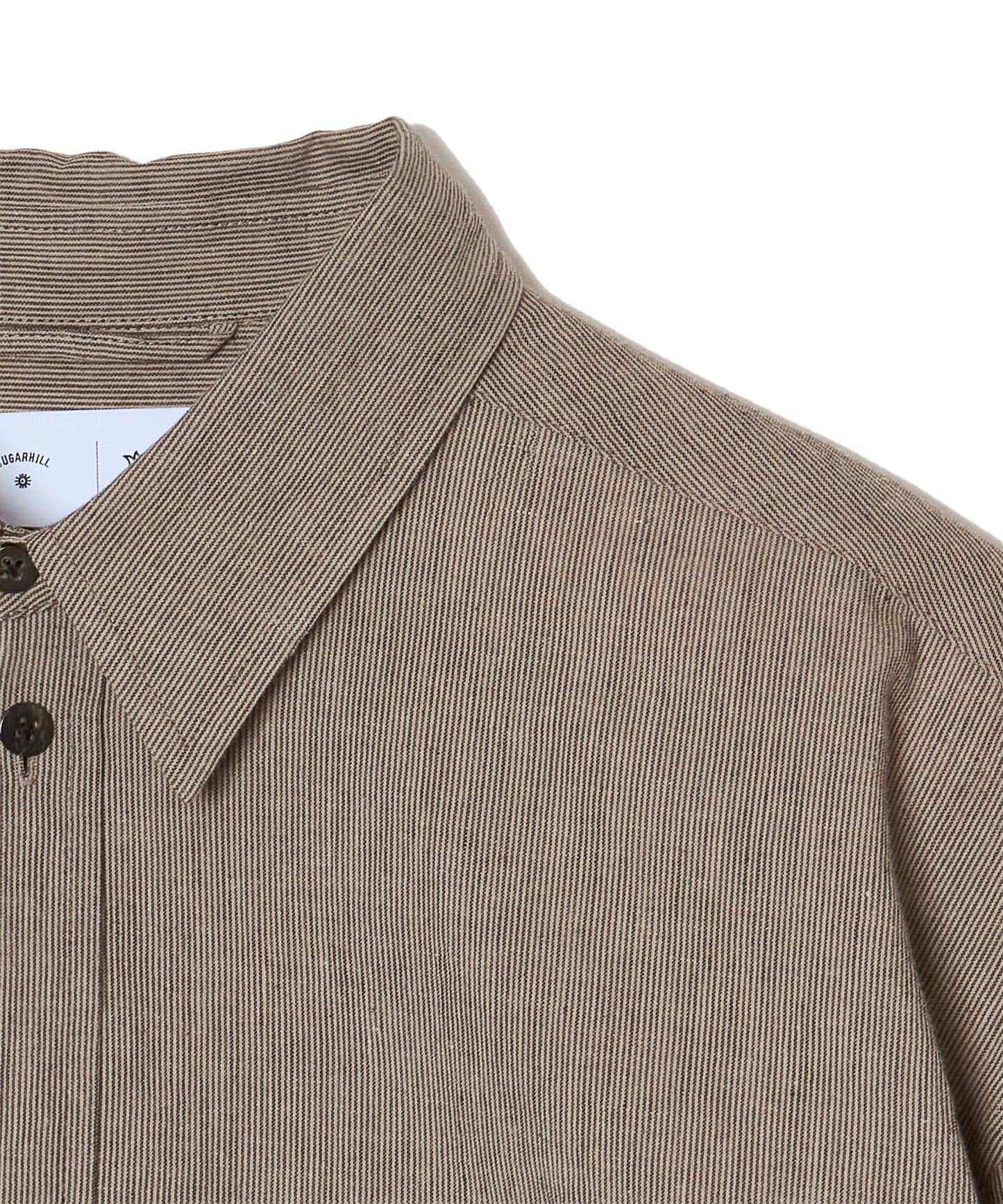 "CS" LINEN BIG SHIRT