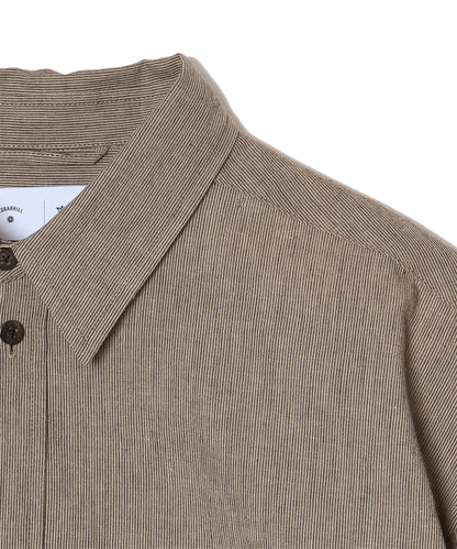 "CS" LINEN BIG SHIRT