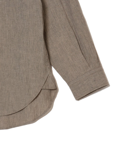 "CS" LINEN BIG SHIRT