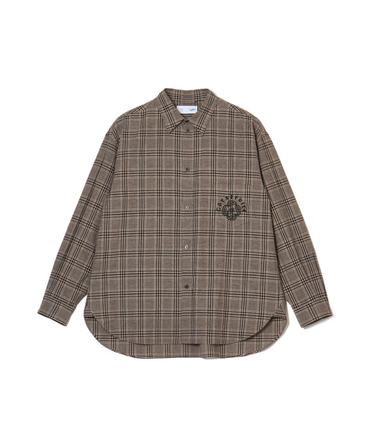 "CS" LINEN BIG SHIRT