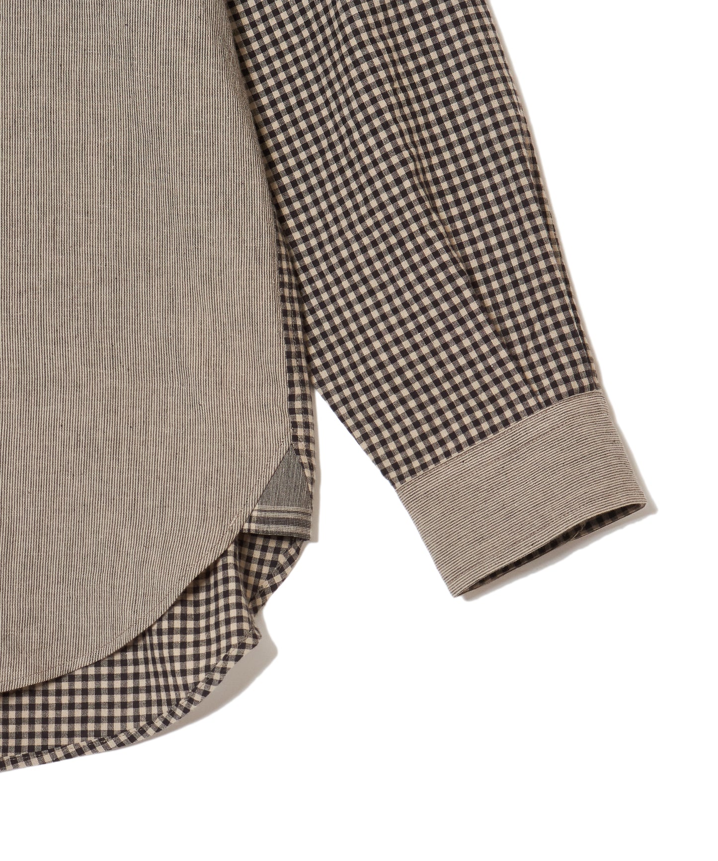 "CS" LINEN BIG SHIRT CRAZY PATTERN