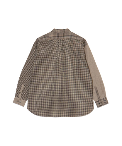 "CS" LINEN BIG SHIRT CRAZY PATTERN