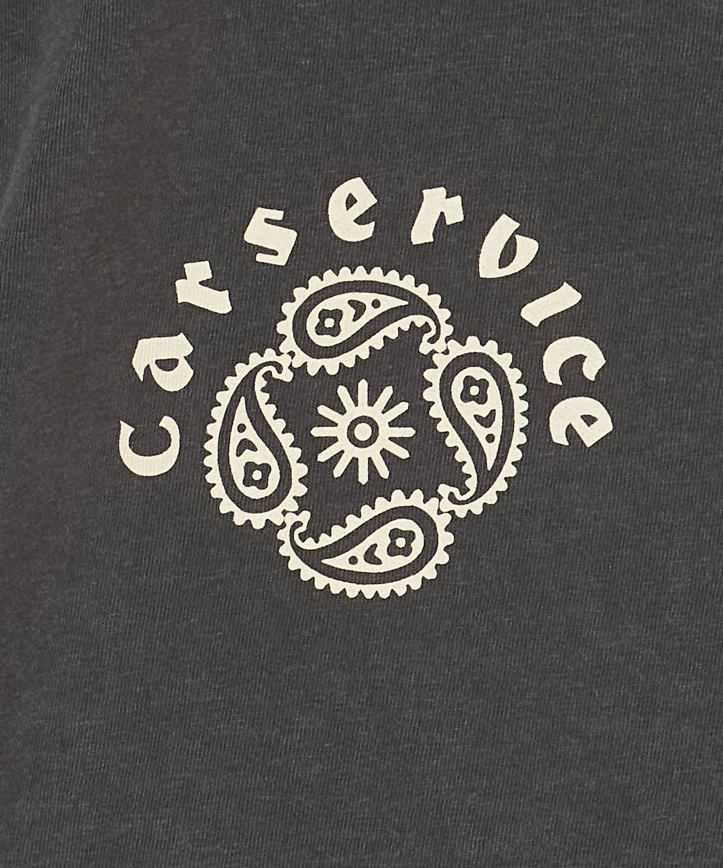 "CS" PAISLY LOGO TEE