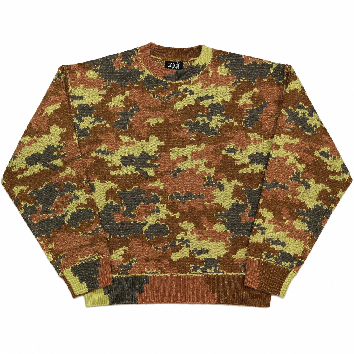 WIK Camo Jacquard Knit
