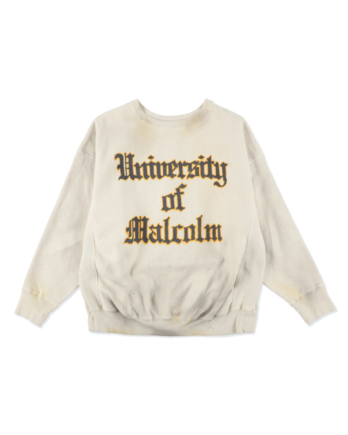 UNIV. MACLAREN LETTERING SWEATSHIRT AGED