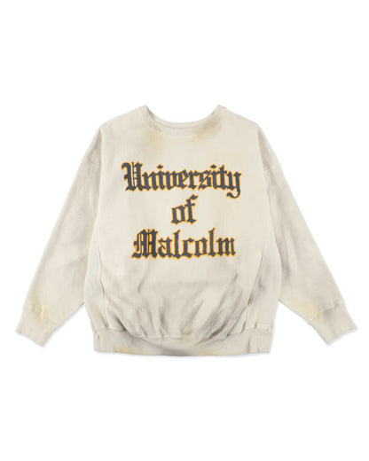 UNIV. MACLAREN LETTERING SWEATSHIRT AGED