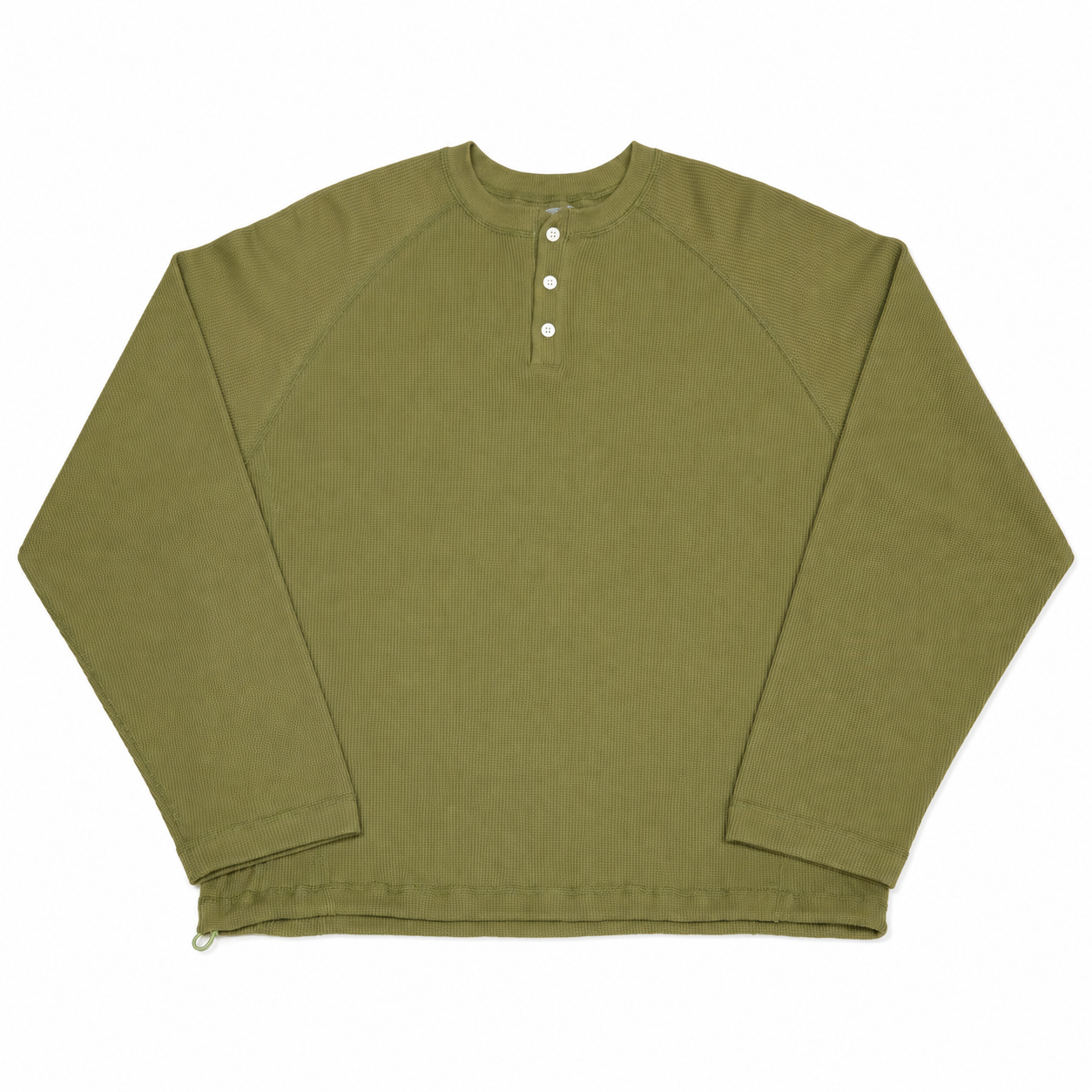 Lazy Thermal Henley Neck