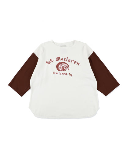 ST.MACLAREN UNIV.BASEBALL TEE