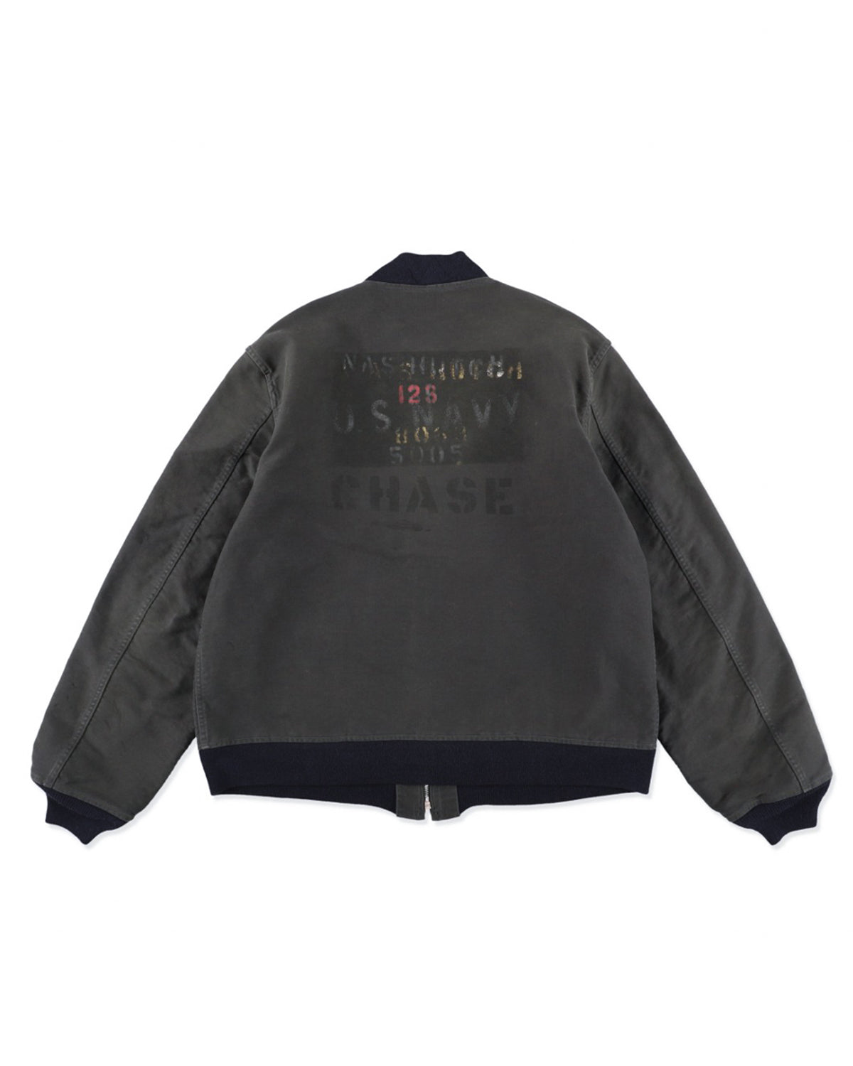 USN DECK ZIP JACKET AGED