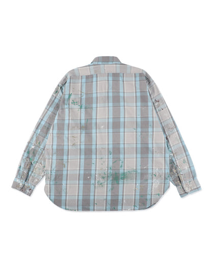 PAINTER'S PAINT STAINED FLANNEL SHIRT