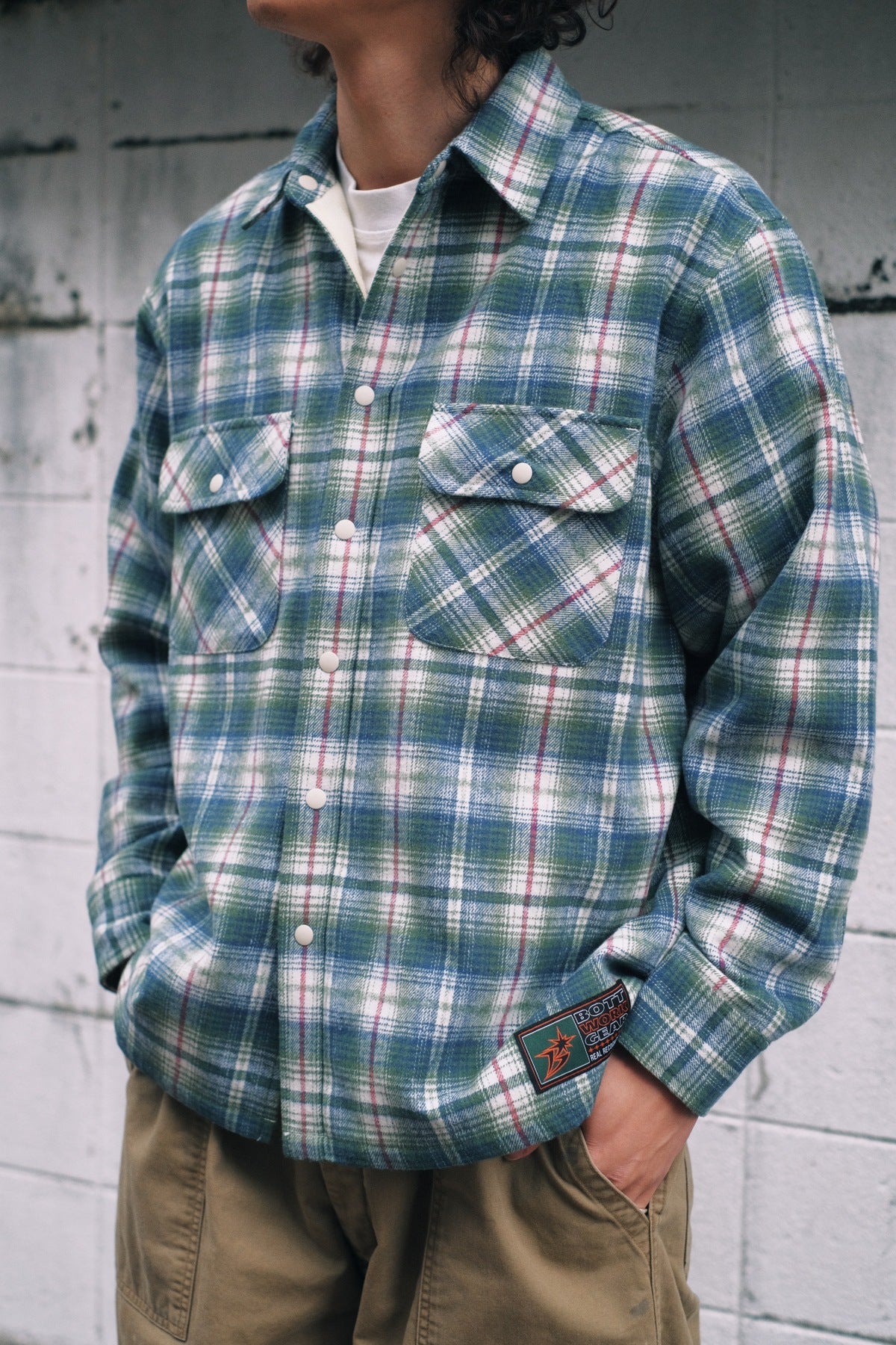 Thermal-Lined Flannel Shirt