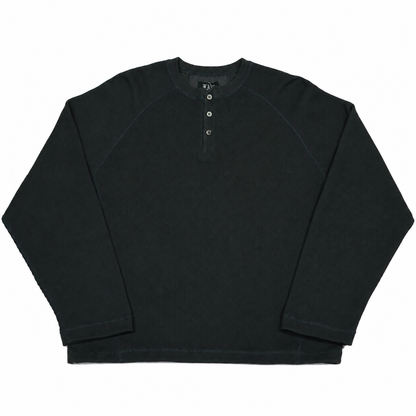 Lazy Thermal Henley Neck