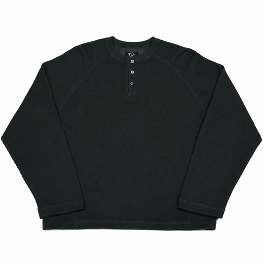 Lazy Thermal Henley Neck