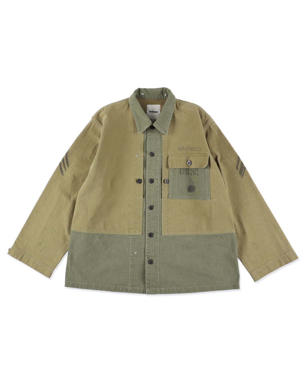 USMC M44 HBT TWO-TONE JACKET AGED