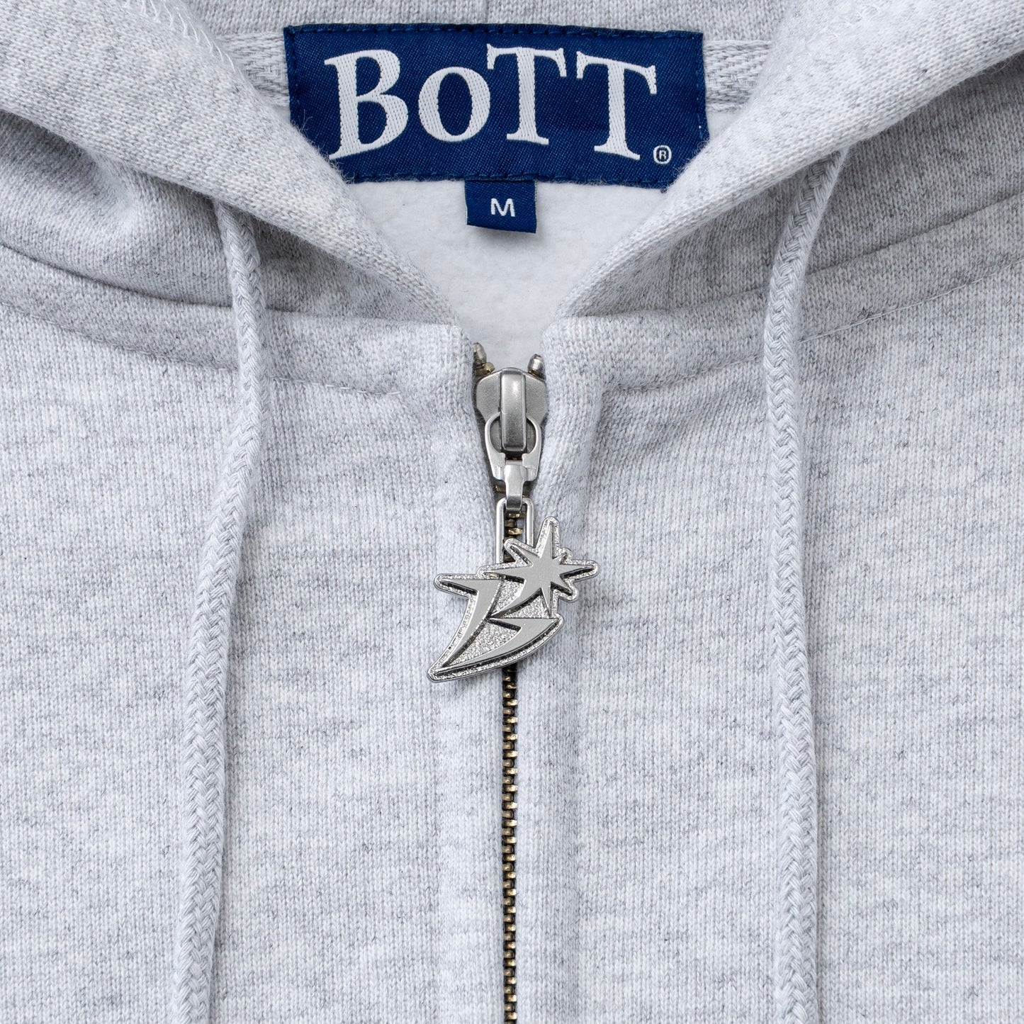 B LOGO ZIP HOODIE