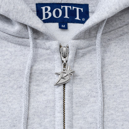 B LOGO ZIP HOODIE