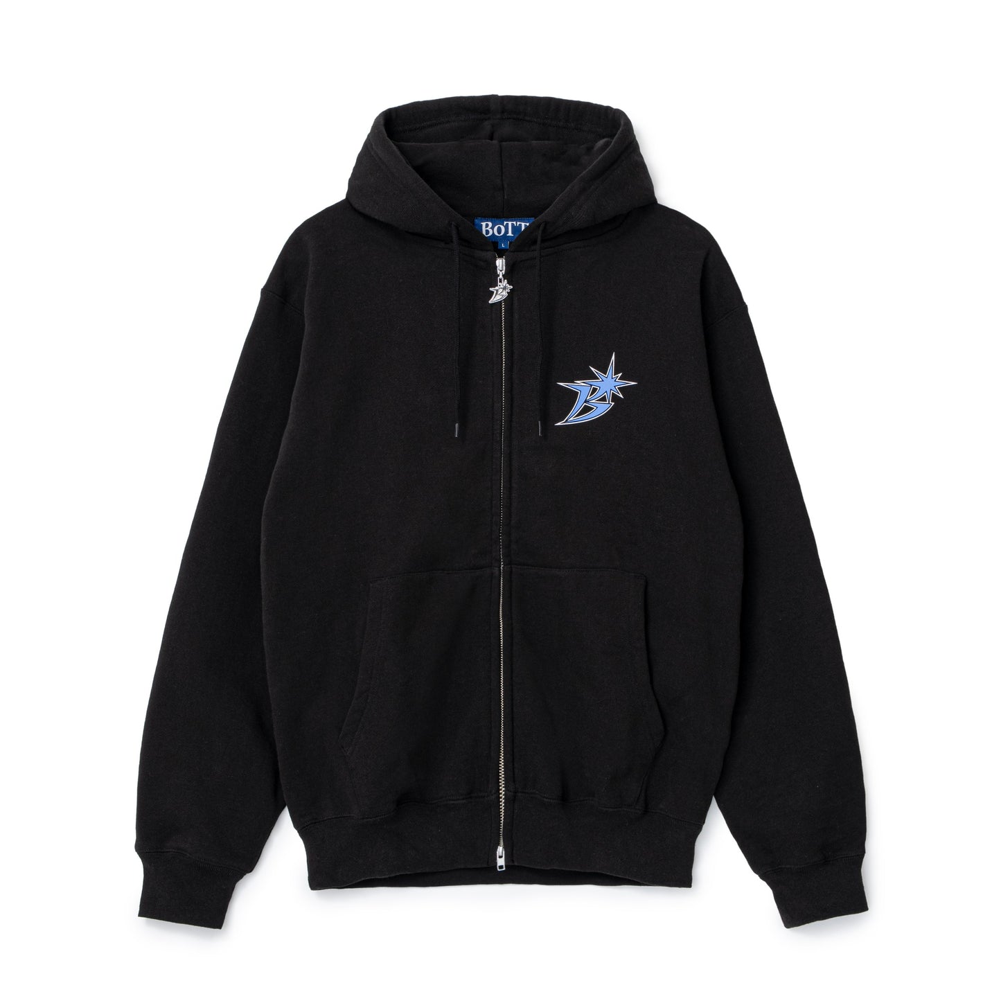 B LOGO ZIP HOODIE