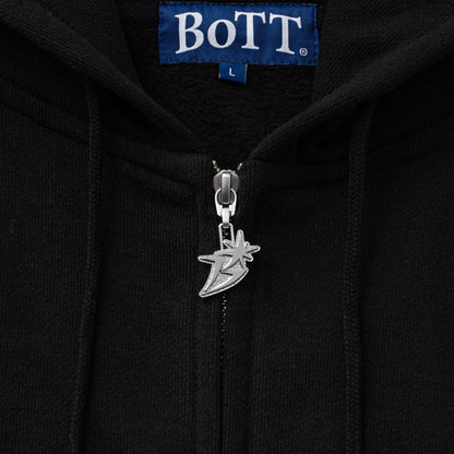 B LOGO ZIP HOODIE
