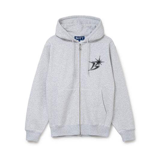 B Logo Zip Hoodie