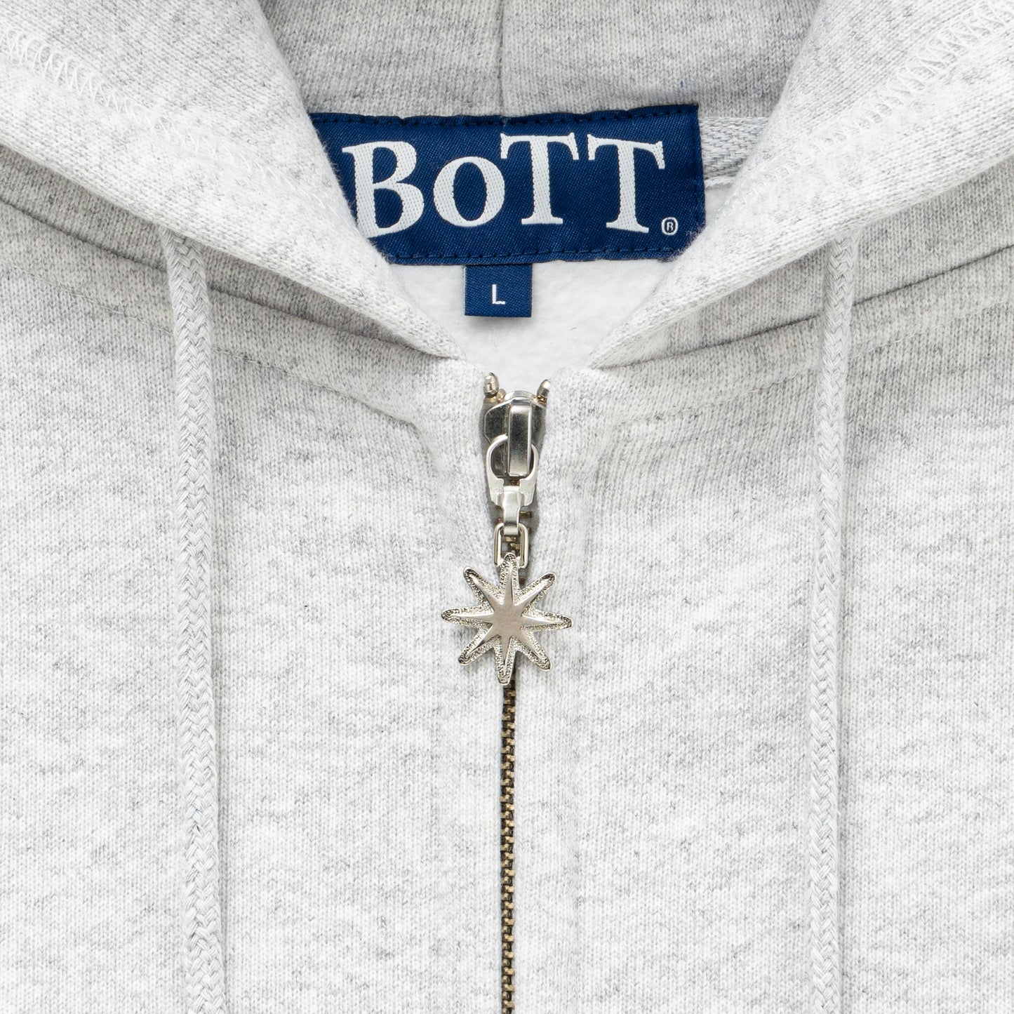 B Logo Zip Hoodie