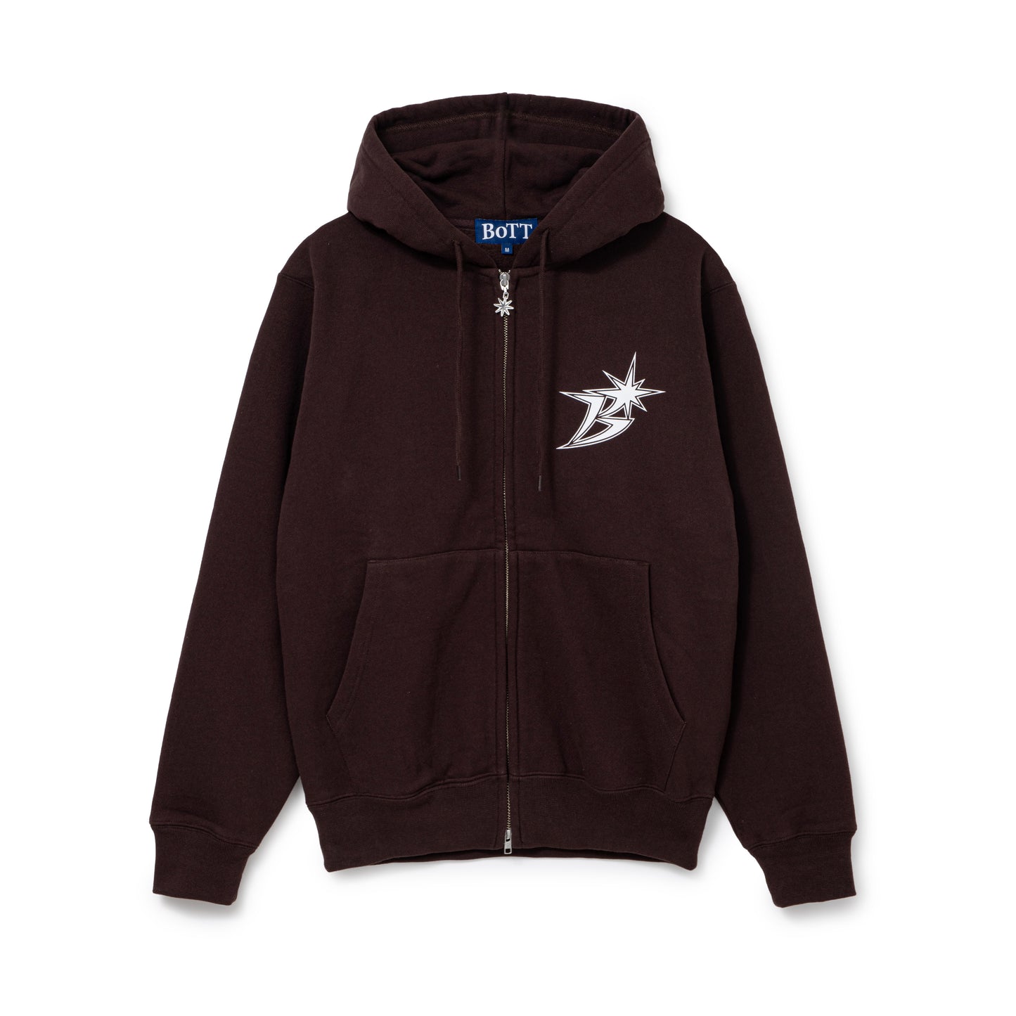 B Logo Zip Hoodie