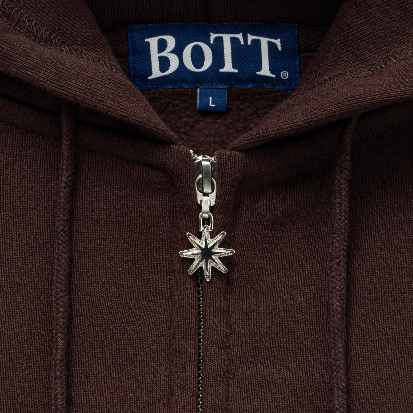 B Logo Zip Hoodie