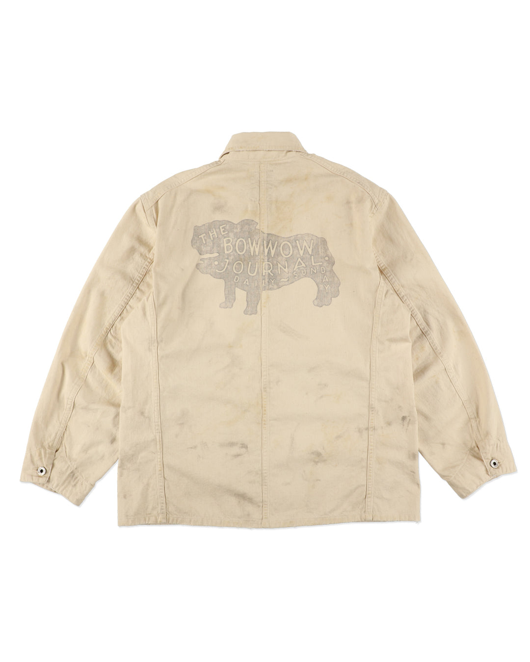 THE BOWWOW JOOURNAL CHORE COAT AGED