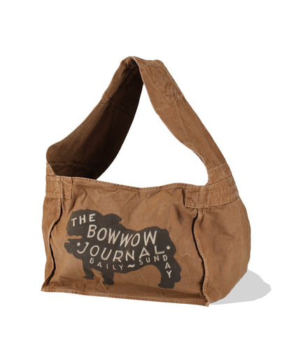 THE BOWWOW JOURNAL NEWSPAPER BAG AGED
