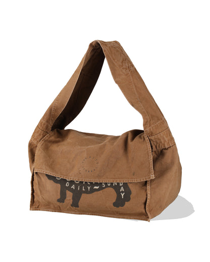 THE BOWWOW JOURNAL NEWSPAPER BAG AGED