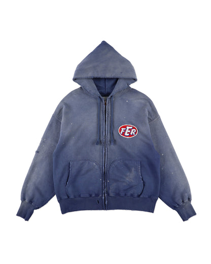 FER MOTORSPORT ZIP HOODIE AGED