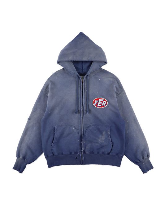 FER MOTORSPORT ZIP HOODIE AGED