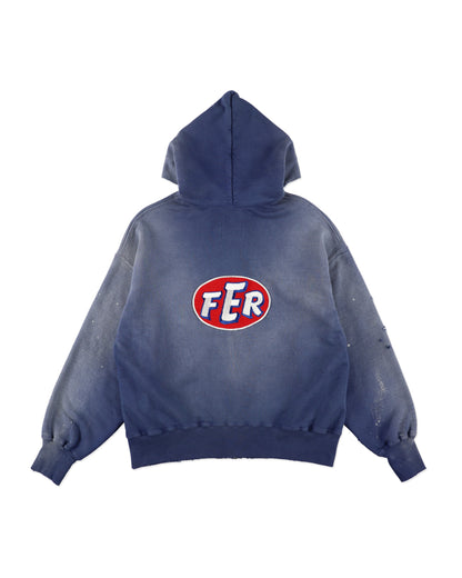 FER MOTORSPORT ZIP HOODIE AGED