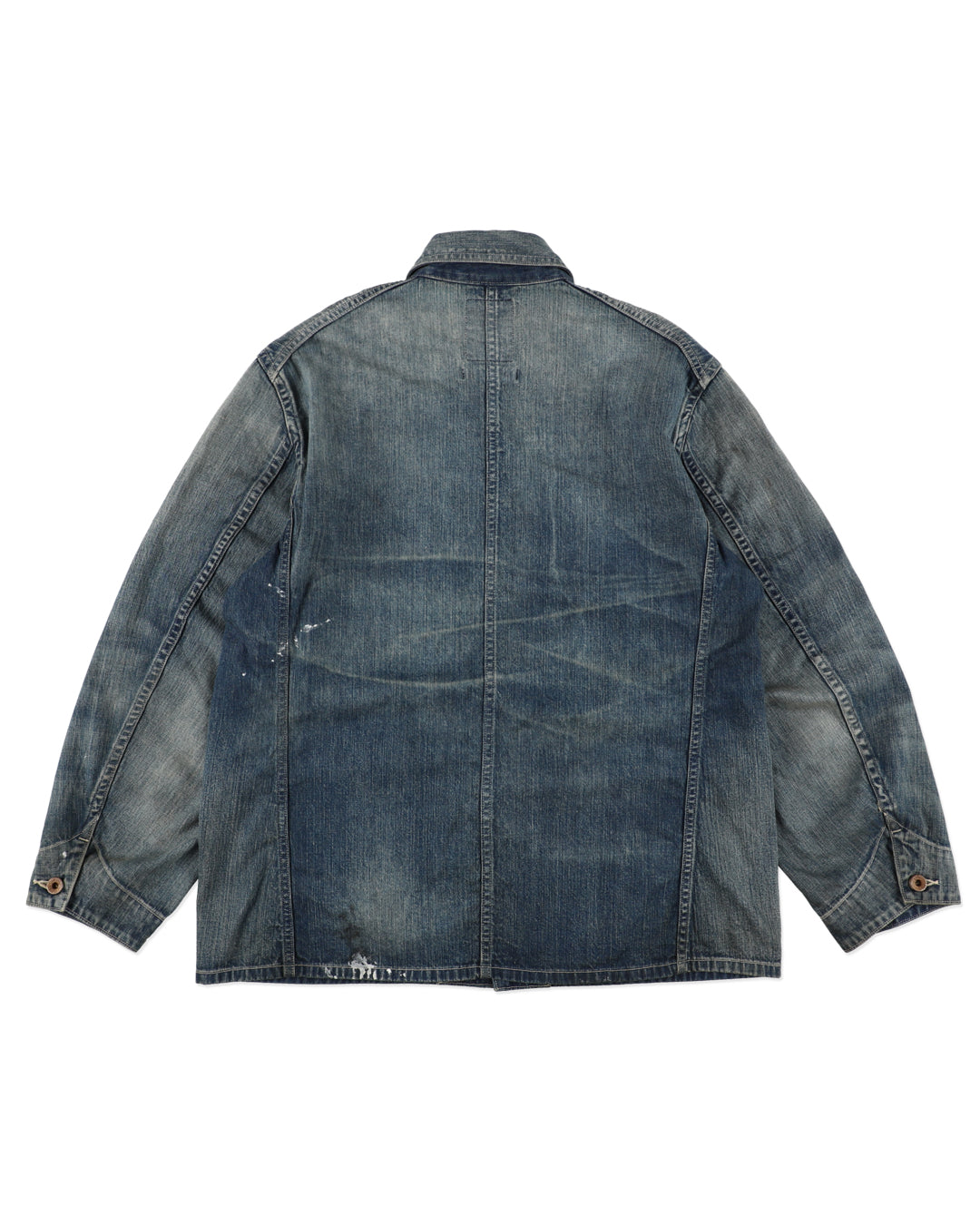 HERITAGE DENIM CHORE COAT AGED