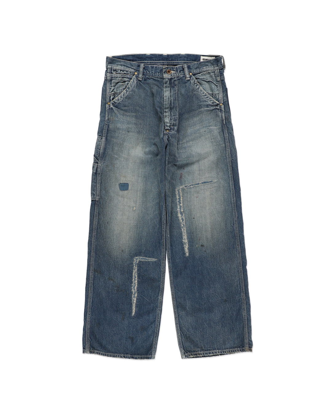 HERITAGE DENIM PAINTER PANTS AGED