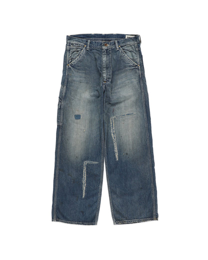 HERITAGE DENIM PAINTER PANTS AGED