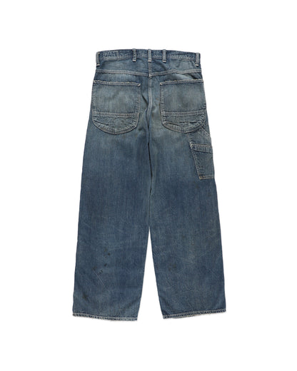 HERITAGE DENIM PAINTER PANTS AGED