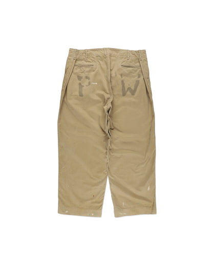 PW 41 KHAKI TROUSERS AGED