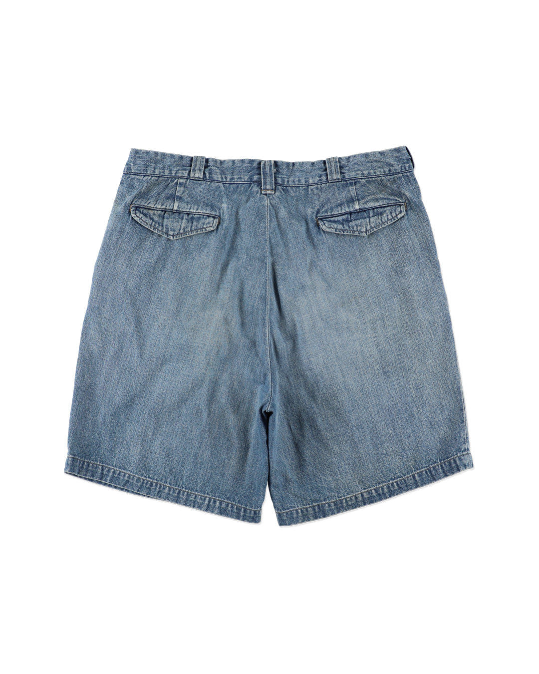 US ARMY DENIM SHORTS AGED