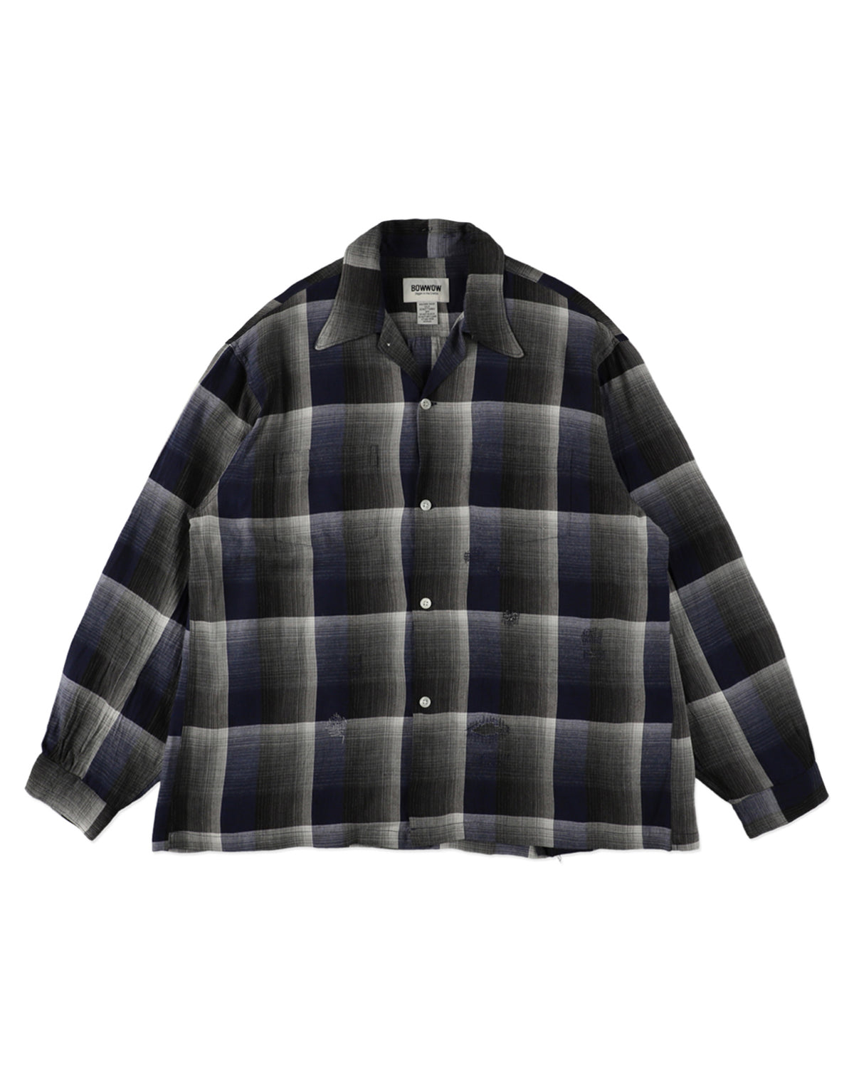 CHECK RAYON SHIRT