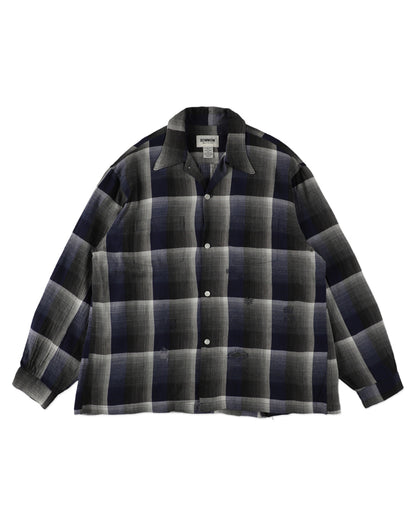 CHECK RAYON SHIRT