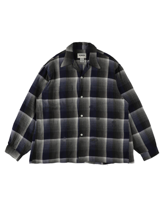 CHECK RAYON SHIRT