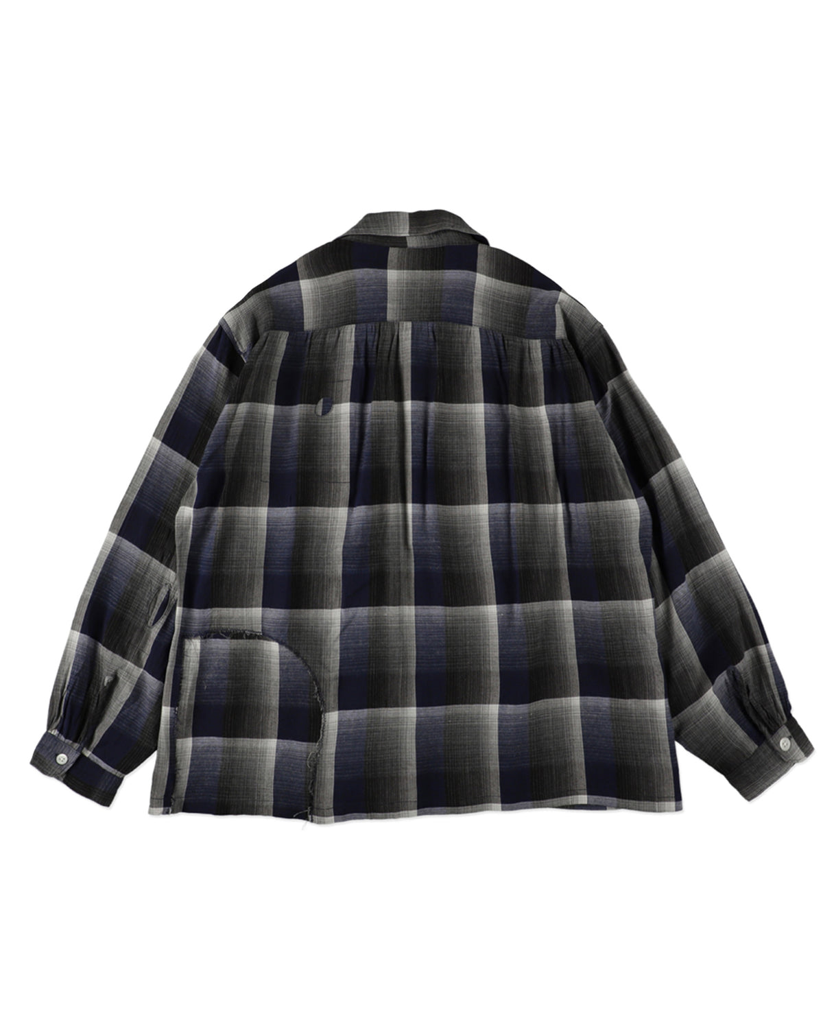 CHECK RAYON SHIRT